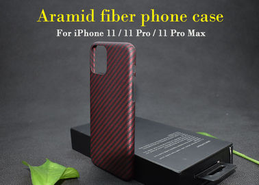 بدون مورد ذوب تلفن مورد واقعی فیبر آرامید آیفون 11 Pro Max