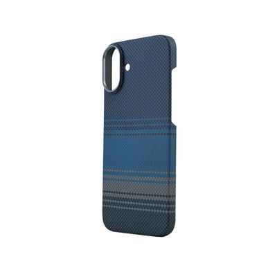 قاب تلفنی از فیبر آمید مغناطیسی بسیار نازک مقاوم در برابر خاک قاب قدرت ضد ضربه برای آیفون 16 پرو