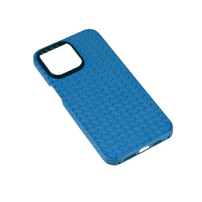 کیف تلفن فیبر کربن آرامید رنگی سفارشی برای آیفون 16 پرو مکس با ضخامت 0.8 میلی متر و وزن 16 گرم