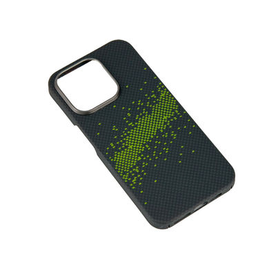 2024 جدید لوکس سفارشی شده 0.8mm ضخامت 16g وزن آرامید فیبر مورد تلفن برای آیفون 16 پرو مکس